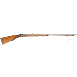 A German percussion shotgun, circa 1780