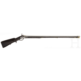 A French flintlock shotgun, circa 1760
