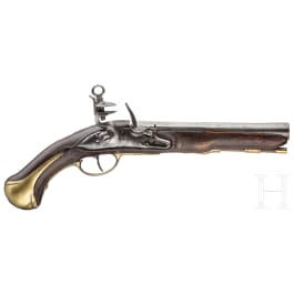 Marine-Steinschlosspistole, aus der Regierungszeit von König Carlos IV