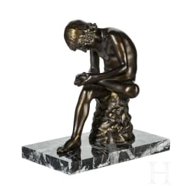 A statue of a boy extracting a thorn, 20th century
