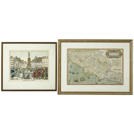 Two German and Italian graphics, 19th century