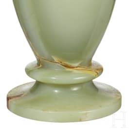 An onyx marble vase, 20th century