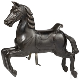 A French carrousel horse, 20th century