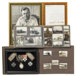 Leutnant Mehrow – awards and photograph albums