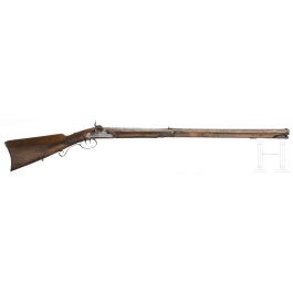 A German percussion rifle, ca. 1820