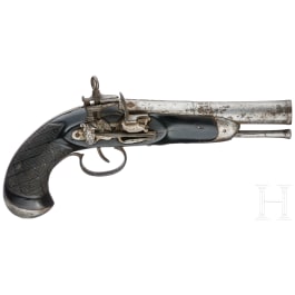 A Miquelet flintlock pistol by Urquiola in Madrid, ca. 1810