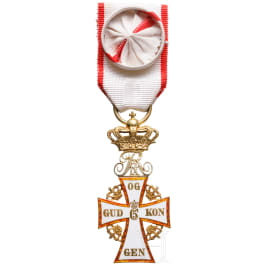 Dannebrog Order, King Frederik IX (1947 - 1972) - a Knight's Cross 1st class