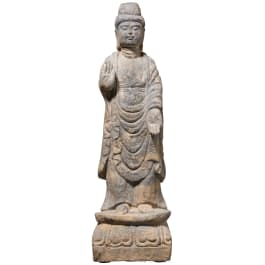 Steinerner Shakyamuni-Buddha, China, westliche Wei-Dynastie (535 - 556)