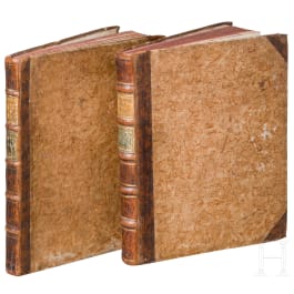 Christian Friedrich Schwan (1733 - 1815), "Abbildungen derjenigen Ritter-Orden welche eine eigene Ordenskleidung haben...", komplette zweib&auml;ndige Ausgabe, Mannheim, 1791