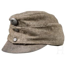 Feldgraue Feldkappe f&uuml;r Mannschaften der k.u.k. Infanterie, um 1916