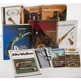 Ten German volumes of weapons literature, 2nd half of the 20th century