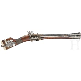 A Caucasian blunderbuss pistol, 19th century