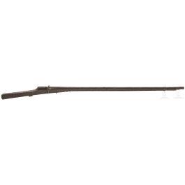 An Indian matchlock gun, 19th century