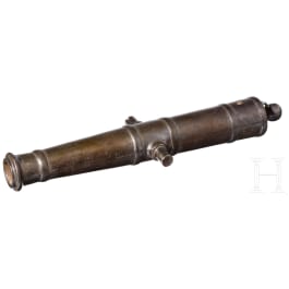 A German barrel for a model cannon, 1st half of the 19th century