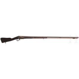 A musket modified for civilian use, probably French, late 18th century