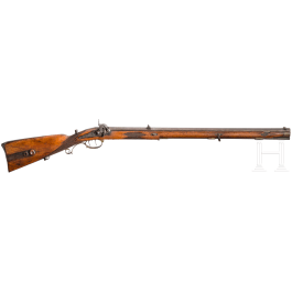A German percussion rifle by N. C. Sch&ouml;n in Suhl, circa 1840