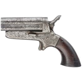 A pepperbox, probably Belgian