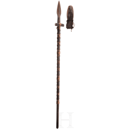 A German boar spear, 20th century