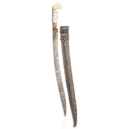 An Ottoman yatagan from the Balkans, 1st half of the 19th century
