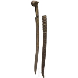 A yatagan, modern replica in Balkan-Ottoman style, 20th century