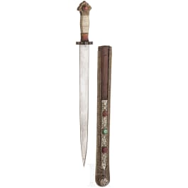 A Tibetan short sword, 19th century