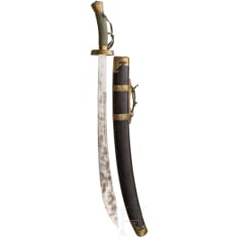 A Chinese niuweidao ("oxtail-sabre"), circa 1900