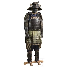 A Japanese okegawa do gusoku, mid-Edo period