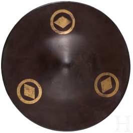 A Japanese jingasa, late Edo period