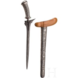 An Indonesian silver-mounted keris, Bali, 20th century