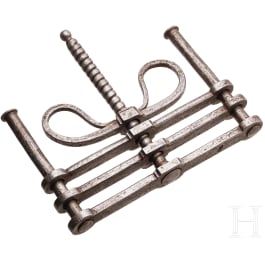 A German thumbscrew, 18th/19th century