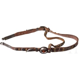 An Argentinian(?) silver-plated bridle, circa 1900