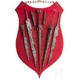 A small group of German medieval knives and daggers, 14th/15th century