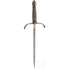 An Italian left hand dagger, circa 1600