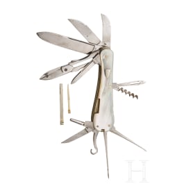 A British multifunctional pocket knife, circa 1860