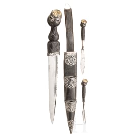 A silver-mounted dirk for officers, Glasgow, circa 1926