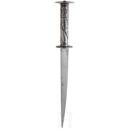 A rondel dagger, collector's replica in the style of circa 1500