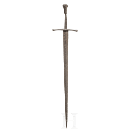 A French knightly hand-and-a-half sword, circa 1440/50