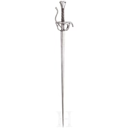 A German Ambras type rapier, circa 1580