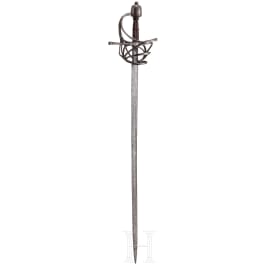 A heavy German rapier, circa 1600