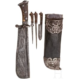 A German hunting trousse, 17th century