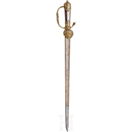A luxurious German hunting hanger, circa 1700