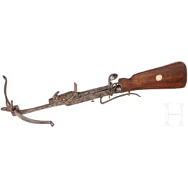 A German bullet crossbow, 17th/18th century