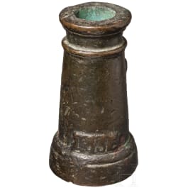 Bronzener B&ouml;ller, deutsch, datiert 1838