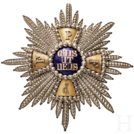From the estate of a noble Bavarian family &ndash; a Breast Star for the Grand Cross of the Merit Order of St. Michaell