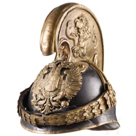 A helmet M 1850 for officers of the dragoons