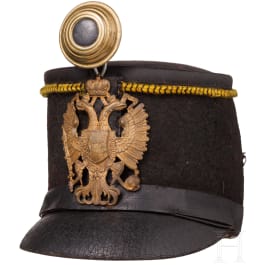 A shako for men of the k.u.k. Infantry, 2nd half of the 19th century