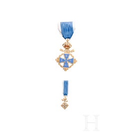 Dekoration des "Ordine Patriarcale Santa Croce di Gerusalemme", 20. Jhdt.
