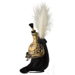 Helm M 1814 f&uuml;r einen Offizier der Mousquetaires de la garde, 1. Compagnie "Mousquetaires gris"