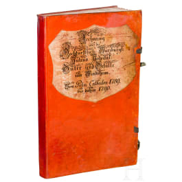 Rechnungsbuch des Juliusspitals in W&uuml;rzburg f&uuml;r die Jahre 1789/90
