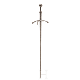 Bedeutendes maximilianisches Stechschwert, s&uuml;ddeutsch, um 1520